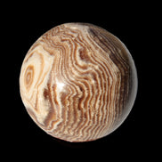 Chocolate Calcite sphere 49mm 171g in sunlight - Rocks and Things Store