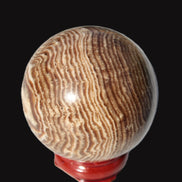 Chocolate Calcite sphere 49mm 171g Rocks and Things