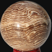 Chocolate Calcite sphere 49mm 171g Rocks and Things