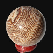 Chocolate Calcite sphere 49mm 171g Rocks and Things