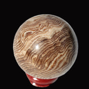 Chocolate Calcite sphere 49mm 171g Rocks and Things