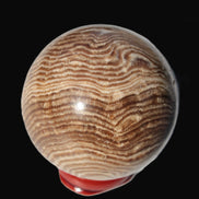 Chocolate Calcite sphere 49mm 171g Rocks and Things