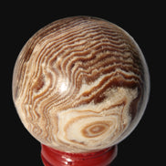 Chocolate Calcite sphere 49mm 171g Rocks and Things