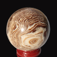 Chocolate Calcite sphere 49mm 171g Rocks and Things