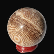 Chocolate Calcite sphere 49mm 171g Rocks and Things