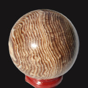 Chocolate Calcite sphere 49mm 171g Rocks and Things