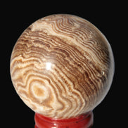 Chocolate Calcite sphere 49mm 171g Rocks and Things