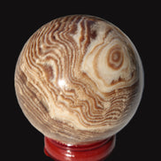 Chocolate Calcite sphere 49mm 171g Rocks and Things