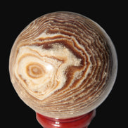 Chocolate Calcite sphere 49mm 171g Rocks and Things