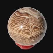 Chocolate Calcite sphere 49mm 171g Rocks and Things