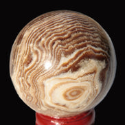 Chocolate Calcite sphere 49mm 171g Rocks and Things