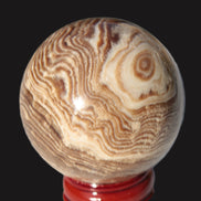 Chocolate Calcite sphere 49mm 171g Rocks and Things