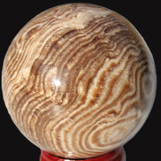 Chocolate Calcite sphere 49mm 171g Rocks and Things