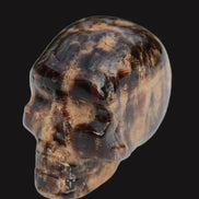 Chocolate Calcite skull 48mm 160.6g Rocks and Things