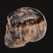 Chocolate Calcite skull 48mm 160.6g Rocks and Things