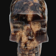 Chocolate Calcite skull 48mm 160.6g Rocks and Things