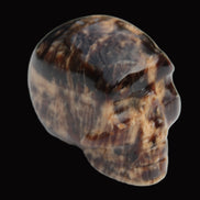 Chocolate Calcite skull 48mm 160.6g Rocks and Things