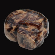 Chocolate Calcite skull 48mm 160.6g Rocks and Things