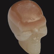 Honey Calcite skull 51mm 166.9g Rocks and Things