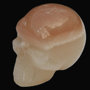 Honey Calcite skull 51mm 166.9g Rocks and Things
