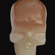 Honey Calcite skull 51mm 166.9g Rocks and Things