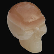 Honey Calcite skull 51mm 166.9g Rocks and Things