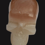 Honey Calcite skull 51mm 166.9g Rocks and Things