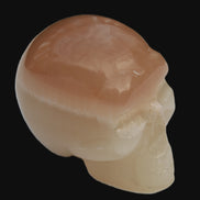 Honey Calcite skull 51mm 166.9g Rocks and Things