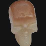 Honey Calcite skull 51mm 166.9g Rocks and Things