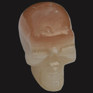 Honey Calcite skull 51mm 166.9g Rocks and Things