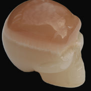 Honey Calcite skull 51mm 166.9g Rocks and Things