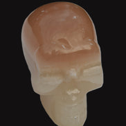 Honey Calcite skull 51mm 166.9g Rocks and Things