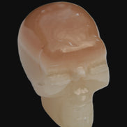 Honey Calcite skull 51mm 166.9g Rocks and Things