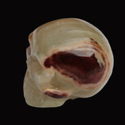 Afghan Jade skull 47-52mm  180-198g  in sunlight - Rocks and Things Store