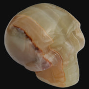 Afghan Jade skull 47-52mm  180-198g  in sunlight - Rocks and Things Store