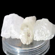 Clear Kunzite three crystals from Afghanistan 5-19g Rocks and Things