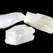 Clear Kunzite three crystals from Afghanistan 5-19g Rocks and Things