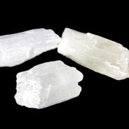 Clear Kunzite three crystals from Afghanistan 5-19g Rocks and Things