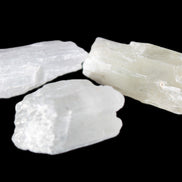 Clear Kunzite three crystals from Afghanistan 5-19g Rocks and Things