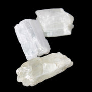 Clear Kunzite three crystals from Afghanistan 5-19g Rocks and Things