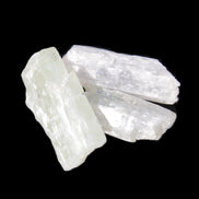 Clear Kunzite three crystals from Afghanistan 5-19g Rocks and Things