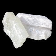 Clear Kunzite three crystals from Afghanistan 5-19g Rocks and Things