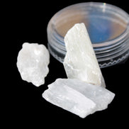 Clear Kunzite three crystals from Afghanistan 5-19g Rocks and Things