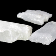 Clear Kunzite three crystals from Afghanistan 5-19g Rocks and Things