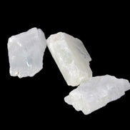 Clear Kunzite three crystals from Afghanistan 5-19g Rocks and Things