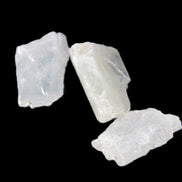 Clear Kunzite three crystals from Afghanistan 5-19g Rocks and Things