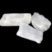 Clear Kunzite three crystals from Afghanistan 5-19g Rocks and Things