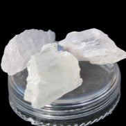 Clear Kunzite three crystals from Afghanistan 5-19g Rocks and Things