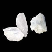 Clear Kunzite three crystals from Afghanistan 5-19g Rocks and Things