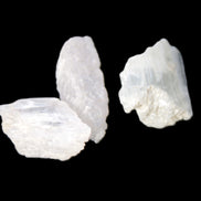Clear Kunzite three crystals from Afghanistan 5-19g Rocks and Things